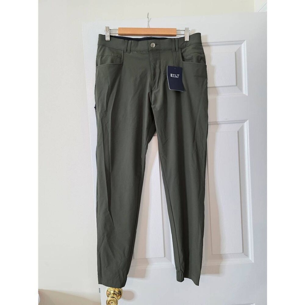 BYLT Ace Jogger, green 32 NWT